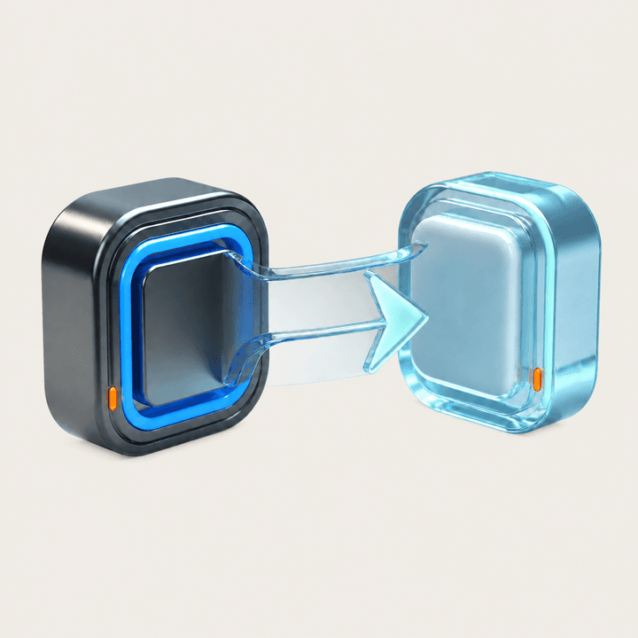 Connected modules representing a registrar handoff